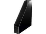 Leitz 5362-00-95 5362 Cartella Per Riviste Duo Colour - A4, Polistirene, Nero Lucido