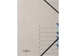 Organizer Pagna "Easy Grey"", Din A4, 7 Cartelle, Blu"