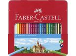 Faber Castell FC-115824 Kleurpotlood Faber-Castell Castle Zeskantig Metalen Etui Met 24 Stuks