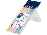 Triplus 323SB6CS01 Faserm. Triplus Color Pastel 6St