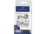 Faber Castell FC-267118 Tekenstift Faber-Castell Pitt Artist Pen Handlettering 8-Delig Basisetui