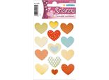 Herma Magic Sticker Cuore D'oro, Goffratura D'oro