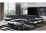 Divano Angolare A U 343 X 282 X 98 Cm