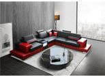 Divano Ad Angolo Divano In Pelle Zona Giorno Suite Design Moderno Sof Tavolino A L