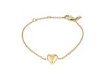 Armband Copenhagen Studios "Schmuck Geschenk Edelstahl Armkette Balloon Hearts", Gelbgoldfarben, ArmbäNder, Damen, 20Cm, Edelstahl, Armband