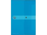 Herlitz Dokumententasche Easy Orga To Go Din A4 Blau Trasparente