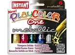 Astuccio Metallico Uno 6 Colori Assortiti Playcolor