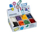 Wedo Schlsselkappen Eckig, 200Er Display