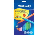 Pelikan 814577 Pelikan Penna A Punta In Fibra Colorella, Confezione Da 10 Pezzi