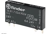 Relè Finder Ssr A Innesto/Stampa 24 V Dc, 6A, 1 Contatto Na 34.81.7.012.9024
