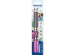 Pelikan BüRo 811170 Schreiblernbleistift Combino Pink 2Er Blister