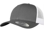 Flexfit - Uomo/Donna Unisex Bicolore - Cappello Trucker PC4260 (Taglia Unica) (Grigio Scuro/Bianco)