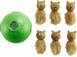 Outward Hound Nina Ottosson Palla Per Cani Snuffle N' Treat Verde