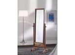 Specchio Da Terra Specchio Da Camera Da Letto Cornice In Legno Design Marrone 57X167 Nuovo