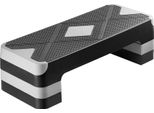 Stepping Board Aerobico - Stepper Step-Bench - Stepper Regolabile Grigio - Portata 250Kg