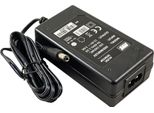 ERD36W12V: Mw Power: 12V/3A/36W, Da Tavolo, Presa Ac: Iec C8, Spina Dc: 2.1/5.5 (+) Dritta, Senza Cavo Ac