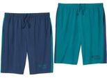Atlas For Men - Pantaloncini Da Corsa 2-Pack Da Uomo AF2479 (Xl) (Blu Navy/Verde)
