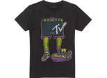 Mtv - Maglietta Per Uomo/Donna Unisex, Logo TV28952 (3XL) (Nero)