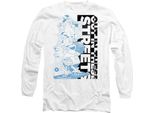 Sesame Street - Maglietta "Out In These Streets"" Per Uomo/Donna Unisex, Manica Lunga TV29034 (Xl) (Bianco)"