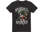 Wonder Woman - Maglietta "Dragon Cover"" Per Uomo/Donna Unisex TV29202 (3XL) (Nero)"