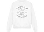 Sesame Street - Felpa "Cycling Club"" Per Bambini/Donne Unisex TV28824 (M) (Weiß)"