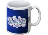 K-Pop Demon Hunters - Tazza Da Caffè "Huntrix"", Logo, 325Ml PM13038 (Taglia Unica) (Bianco/Blu)"