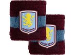 Aston Villa Fc - Polsino (Confezione Da 2) TA14179 (Taglia Unica) (Vino Rosso/Blu)