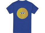 Sesame Street - Maglietta "Beak"" Per Uomo/Donna Unisex, Screziata TV29053 (3XL) (Blu Reale)"