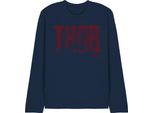 Marvel - T-Shirt Unisex Uomo/Donna, Manica Lunga TV29132 (M) (Navy)