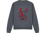 Deadpool - Felpa Da Uomo/Donna Unisex TV29223 (L) (Charcoal)