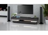 Rtv Tv Sideboard Leder Glass Table Television Table Designer Lowboard Mo.J