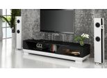 Rtv Tv Sideboard Leder Glass Table Television Table Designer Lowboard Mo.I
