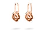 Paar Creolen Liebeskind Berlin "Schmuck Geschenk Ohrringe Mit 2 Abnehmbaren EinhäNgern Organics", RoséGoldfarben, Ohrringe, Damen, Edelstahl