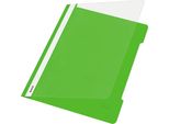 Leitz 4191-00-50 4191 Raccoglitore A Fogli Mobili - A4, Campo Di Etichettatura Lungo, Pellicola Pp, Verde Chiaro
