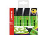 Evidenziatore - Stabilo Boss Original - Confezione Da 4 - Verde