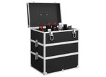 Vidaxl Astuccio Per Cosmetici 37X24X40 Cm Alluminio Nero