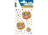 Herma Magic Sticker Fiore D'amore Con Pietre Glitterate