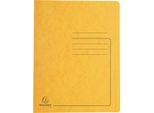 Exacompta 39999E Schnellhefter - A4, 350 Blatt, Colorspan-Karton, 355 G/Qm, Gelb