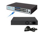Extralink Virtus V3 Unmanaged L2 Fast Ethernet (10/100) Power Over Ethernet (Poe) 1U Nero