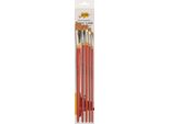 Kreul Artists' Goldhair Synthetics Set Di Pennelli Piatti 5 Pz