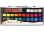 Set Di Colori Acrilici In Astuccio Metallico