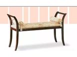 Panca Tessuto Imbottito Lusso Panca Imbottita Panca Classica Nuovi Mobili Legno
