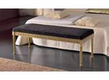 Sedile Imbottito Sgabello Panca Imbottitura Tessuto Legno Stile Poggiapiedi Di Design Sedile Panca