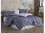 Biancheria Da Letto In Cotone Haket Blue Dimensioni: 140X200 + 70X90 Cm