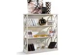 Soggiorno Libreria Vetrina Mobile Classico Scaffali Mobili Legno