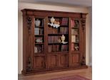 Grande Libreria Marrone Vetrina Armadio In Legno Mobili In Legno Massiccio