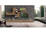 Parete Soggiorno Classica Credenza Rtv Scaffale Pareti Armadio Nuovo