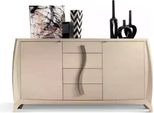 Credenza Soggiorno Cassettiera Classica Mobile Beige Mobile In Legno Nuovo