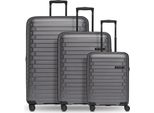 Pactastic Carrello Collection 04 Trolley-Set S / M / L Anthracite - Metallic Grigio Scuro