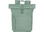 Travelite Zaino Per Il Tempo Libero Zaino Con Scomparto Per Laptop Basic Rollup Backpack 35L Light Green Verde Chiaro